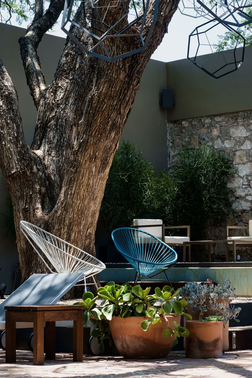 Terraza del Hotel Criol en el Centro de Querétaro