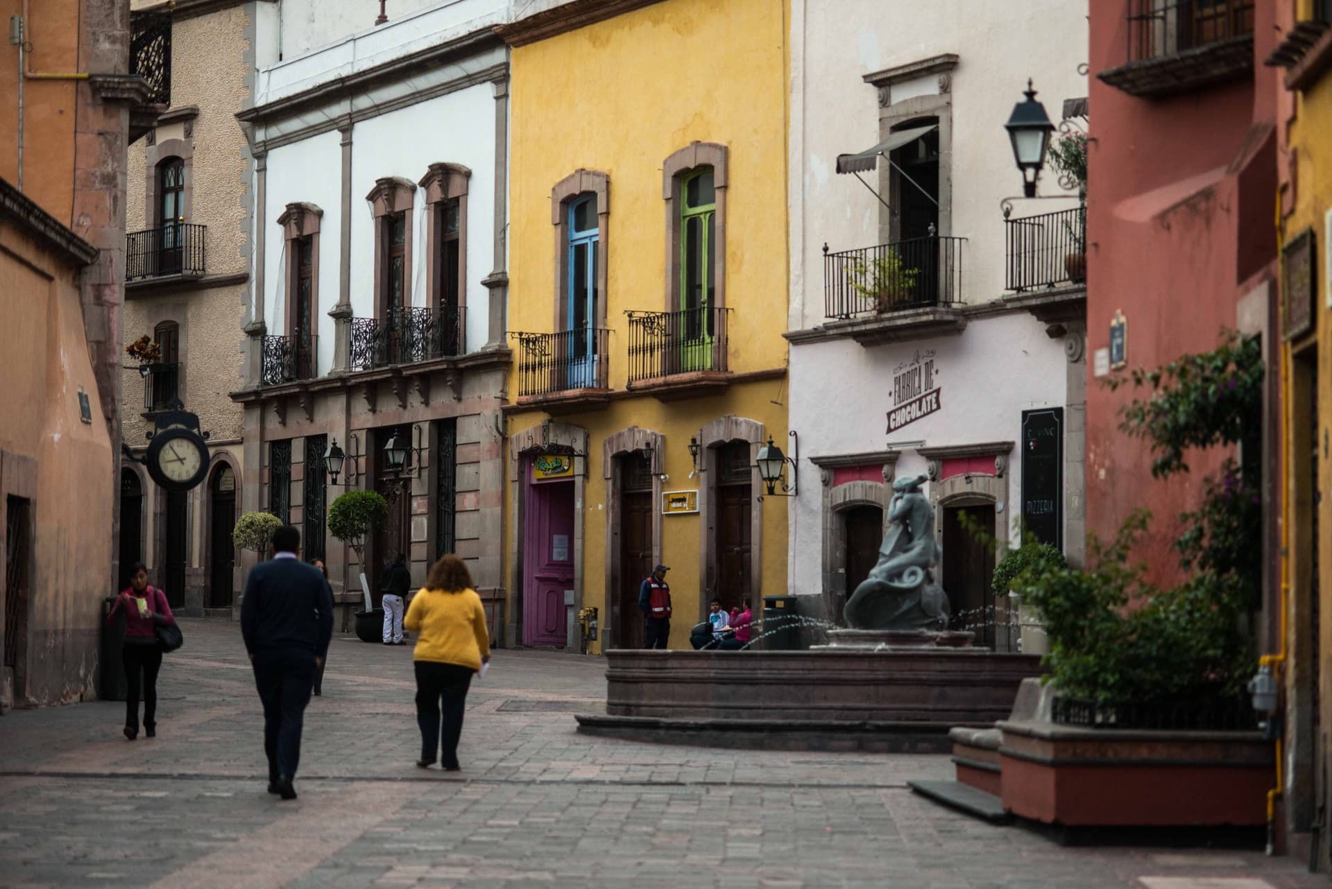 Fachadas del Centro Histórico queretano