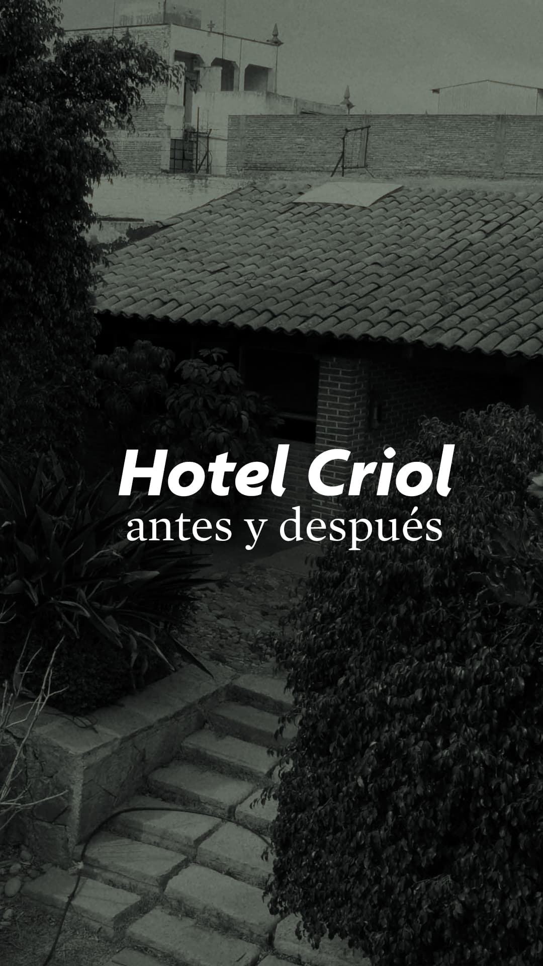 El Hotel Criol antes y después