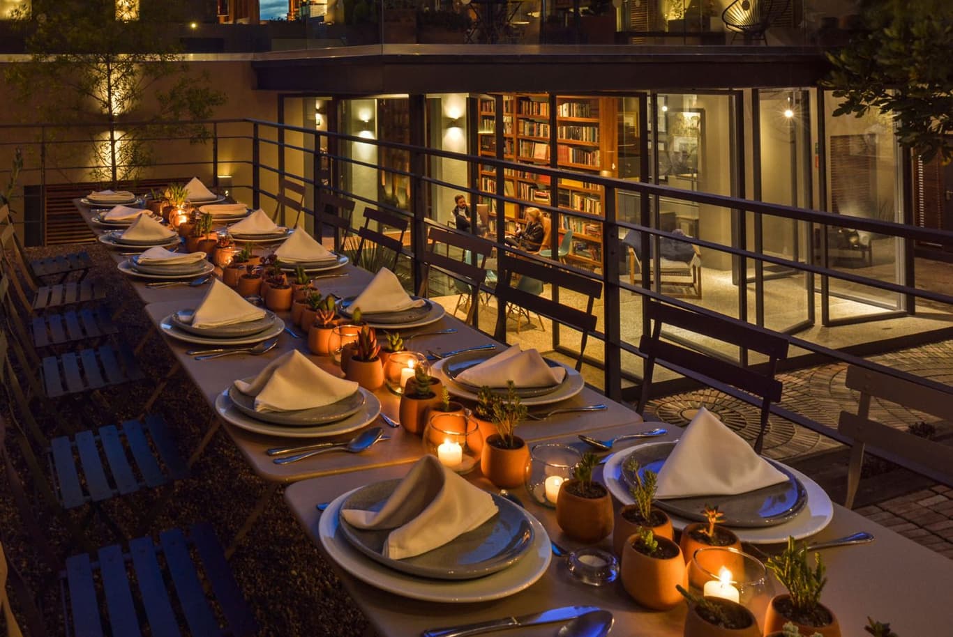 Evento nocturno en la terraza del Hotel Criol Evento nocturno en la terraza del Hotel Criol