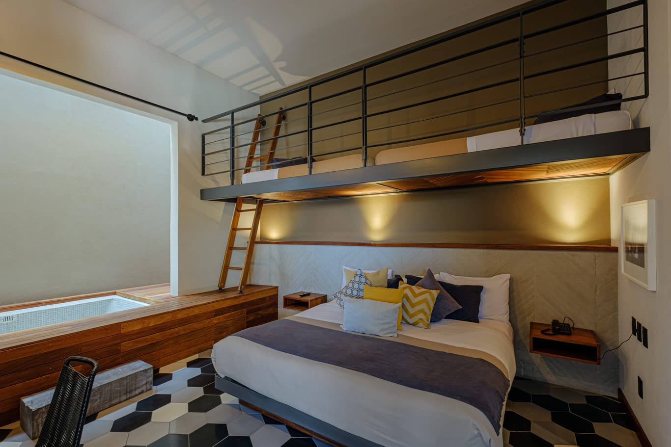 Habitación con Jacuzzi en el Hotel Criol